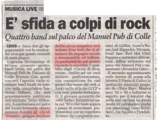 rock targato italia la provincia